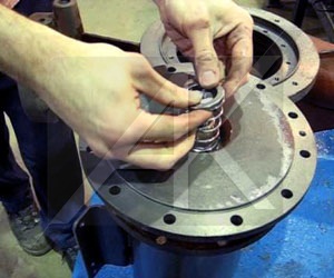 Installation of the mechanical seal