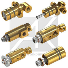 Rotary pressure joints