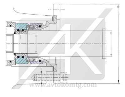 Image 7. Single cartridge seal.